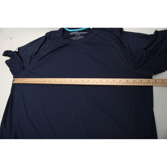 Tommy Bahama Performance Shirt Mens 2XL Black Navy Relax UV Tech UPF 30 Lot Of 2 - Picture 12 of 16